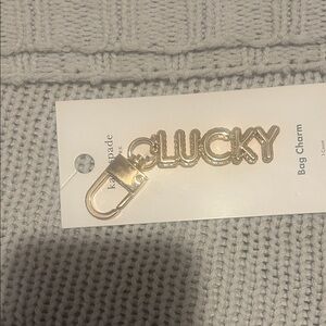 Kate Spade Gold 'Lucky' Bag Charm